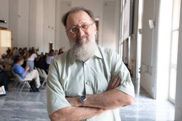 IPA86673280 - Milan, July 14, 2026, Triennale, Press Conference to Introduce the Scientific Committee; pictured: architect and designer Michele De Lucchi, Creative Director of the Triennale  Copyright: xFrancescoxEnriquezx xFrancescoxEnriquezx 86673280