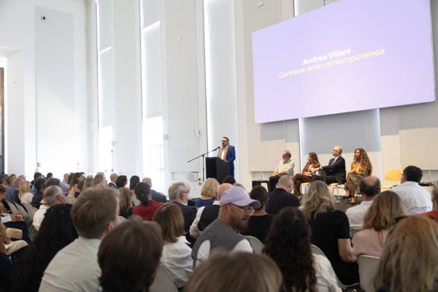 IPA86673225 - Milan, July 14, 2026, Triennale, Press Conference to Introduce the Scientific Committee; pictured: Andrea Viliani, curator of contemporary art.  Copyright: xFrancescoxEnriquezx xFrancescoxEnriquezx 86673225