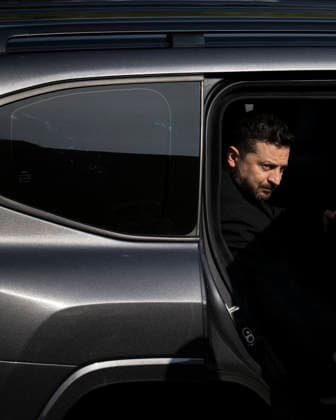 Bastille Day Parade - Place de la Concorde - Paris Volodymyr Zelensky during the annual Bastille Day military parade on the Champs-Elysees Avenue in Paris on July 14, 2026. Photo by Eliot Blondet ABACAPRESS.COM Paris France France  Copyright: xBlondetxEliot ABACAx