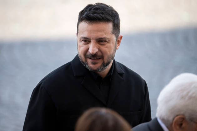 Bastille Day Parade - Place de la Concorde - Paris Volodymyr Zelensky during the annual Bastille Day military parade on the Champs-Elysees Avenue in Paris on July 14, 2026. Photo by Eliot Blondet ABACAPRESS.COM Paris France France  Copyright: xBlondetxEliot ABACAx