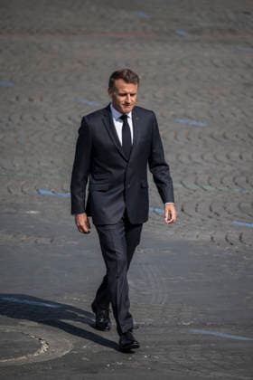 Bastille Day Parade - Place de la Concorde - Paris French President Emmanuel Macron during the annual Bastille Day military parade on the Champs-Elysees Avenue in Paris on July 14, 2026. Photo by Eliot Blondet ABACAPRESS.COM Paris France France  Copyright: xBlondetxEliot ABACAx