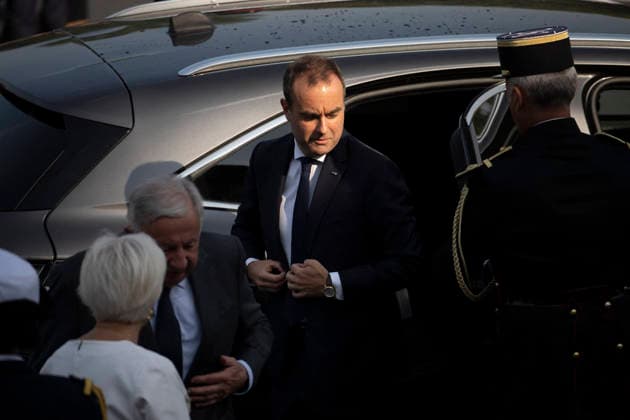 Bastille Day Parade - Place de la Concorde - Paris French prime Minister Sebastien Lecornu during the annual Bastille Day military parade on the Champs-Elysees Avenue in Paris on July 14, 2026.Photo by Eliot Blondet ABACAPRESS.COM Paris France France  Copyright: xBlondetxEliot ABACAx