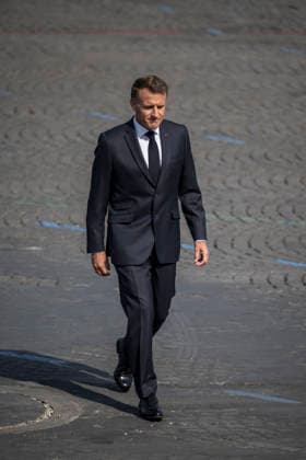 Bastille Day Parade - Place de la Concorde - Paris French President Emmanuel Macron during the annual Bastille Day military parade on the Champs-Elysees Avenue in Paris on July 14, 2026. Photo by Eliot Blondet ABACAPRESS.COM Paris France France  Copyright: xBlondetxEliot ABACAx