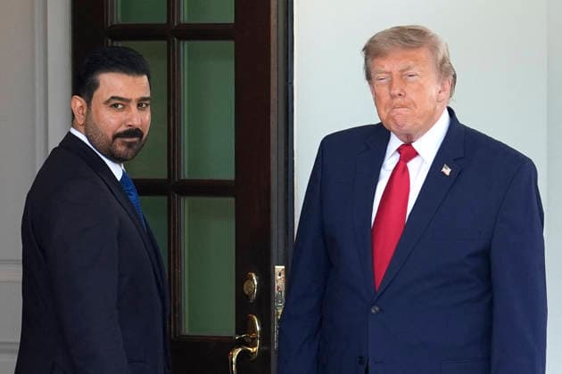 Donald Trump welcomes Ali al-Zaidi - Washington US President Donald Trump welcomes Iraqi Prime Minister Ali al-Zaidi to the White House in Washington on July 14, 2026. Photo by Yuri Gripas ABACAPRESS.COM Washington DC United States  Copyright: xGripasxYuri ABACAx