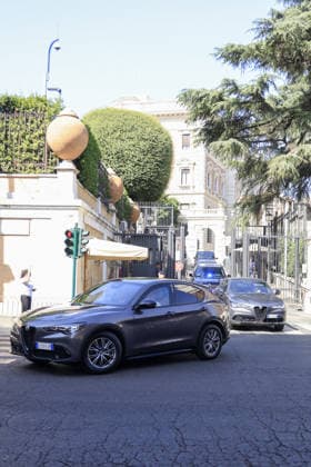 Talks between Israeli and Lebanon officials in Rome ROME, ITALY - JULY 14: A motorcade leaves the U.S. Embassy, where Lebanon and Israel held the sixth round of their negotiations in Rome, Italy, on July 14, 2026. Beirut is seeking progress towards securing an Israeli withdrawal from southern Lebanon under a U.S.-brokered deal. Riccardo De Luca Anadolu Rome Italy. Editorial use only. Please get in touch for any other usage.  Copyright: x2026xAnadoluxRiccardoxDexLucax
