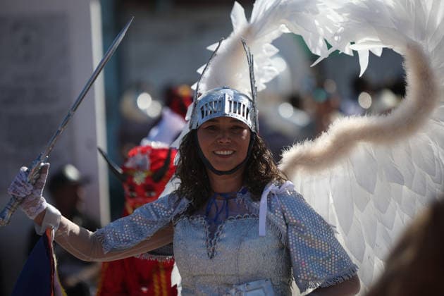 La Tirana, July 14, 2026 Thousands of people—including the faithful, dancers, musicians, and pilgrims—celebrate and fulfill their vows at the Festival of La Tirana in honor of the Virgin of Carmen, Queen of Tamarugal and patron saint of Chile. Alex Diaz Aton Chile, La Tirana, Chile Aton 1172441  Copyright: ALEXxDIAZ ATONxCHILE