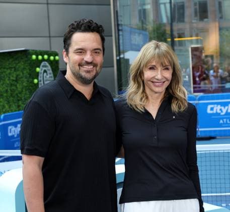 Jake Johnson, Mary Steenburgen at a public appearance for THE DINK Photo Call for Apple TV, CityPickle at Hudson Yards, New York, NY, July 14, 2026. Photo By: Eli Winston Everett Collection THE DINK Photo Call for Apple TV PUBLICATIONXNOTxINxCANxCHNxFRAxITAxJPNxNORxPOLxRUSxESPxUKxUSA