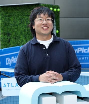 Aaron Chen at a public appearance for THE DINK Photo Call for Apple TV, CityPickle at Hudson Yards, New York, NY, July 14, 2026. Photo By: Eli Winston Everett Collection THE DINK Photo Call for Apple TV PUBLICATIONXNOTxINxCANxCHNxFRAxITAxJPNxNORxPOLxRUSxESPxUKxUSA