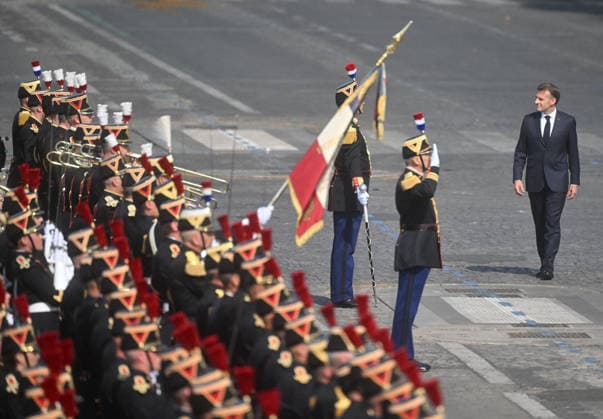 President Emmanuel Macron Military parade on July 14, 2026, on the Avenue des Champs-Élysées in Paris Liewig Jacovides Bestimage Military parade on July 14, 2026, on the Avenue des Champs-Élysées in Paris, France  Copyright: xJacovidesx xLiewigx xBestimagexJacovidesx xLiewigx xBestimagex