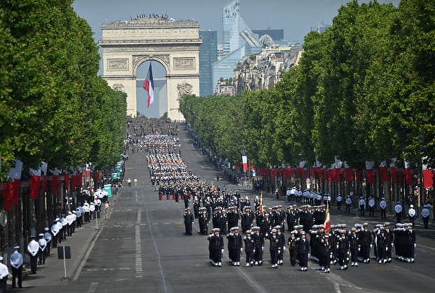 Illustration: Military parade on July 14, 2026, on the Avenue des Champs-Élysées in Paris. Liewig Jacovides, Bestimage. Military parade on July 14, 2026, on the Avenue des Champs-Élysées in Paris, France  Copyright: xJacovidesx xLiewigx xBestimagexJacovidesx xLiewigx xBestimagex