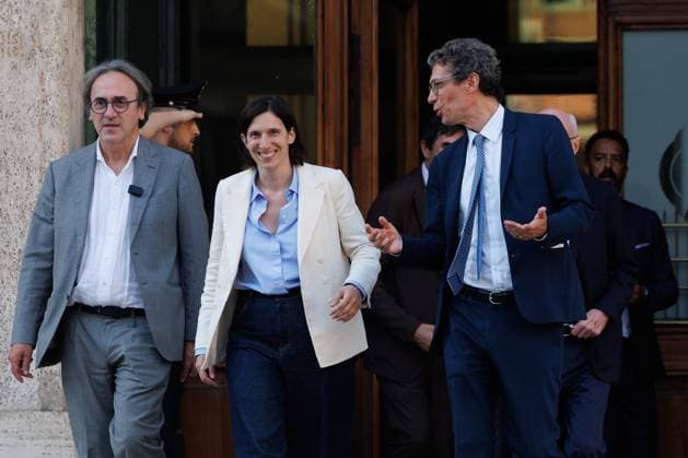 July 14, 2026, Rome, Roma, Italy: Opposition leaders participate in the sit-in oo¡ooeÃ¢oeoÂ¤Ã¢oeÃ¢¢˜The Night of Democracyoo¡ooeÃ¢oeoÂ¤Ã¢oeÃ¢¢˜ against the reform of the electoral law Rome, 14 07 26 Rome Italy  - ZUMAa289 20260714_zia_a289_156 Copyright: xFrancescoxFotiax xAgfx