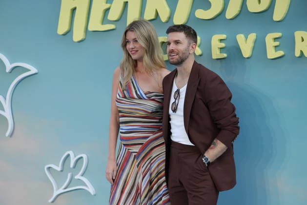 Heartstopper Forever world premiere, Cineworld London Leicester Square, London, UK, 14 July 2026 guest and Joel Dommett at the world premiere of Heartstopper Forever, Cineworld London Leicester Square, London, UK, 14 July 2026., Credit:Liam Daysh-Holmes Avalon United Kingdom, London  Copyright: xLiamxDaysh-Holmesx xAvalonx 1116538725