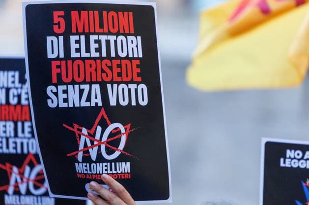 July 14, 2026, Rome, Roma, Italy: Opposition leaders participate in the sit-in oo¡ooeÃ¢oeoÂ¤Ã¢oeÃ¢¢˜The Night of Democracyoo¡ooeÃ¢oeoÂ¤Ã¢oeÃ¢¢˜ against the reform of the electoral law Rome, 14 07 26 Rome Italy  - ZUMAa289 20260714_zia_a289_162 Copyright: xFrancescoxFotiax xAgfx