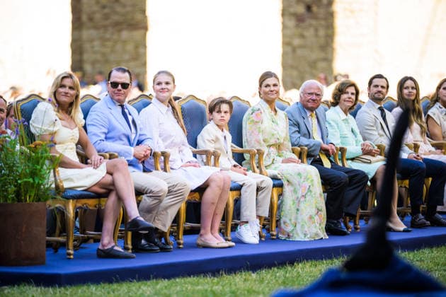 260714 Pristagaren Frida Karlsson och Kungafamiljen under utdelningen av Victoriapriset den 14 juli 2026 i Borgholm. *** July 14, 2026: Award recipient Frida Karlsson and the Royal Family during the Victoria Prize ceremony on July 14, 2026, in Borgholm  Copyright: SUVADxMRKONJIC 1079980399st