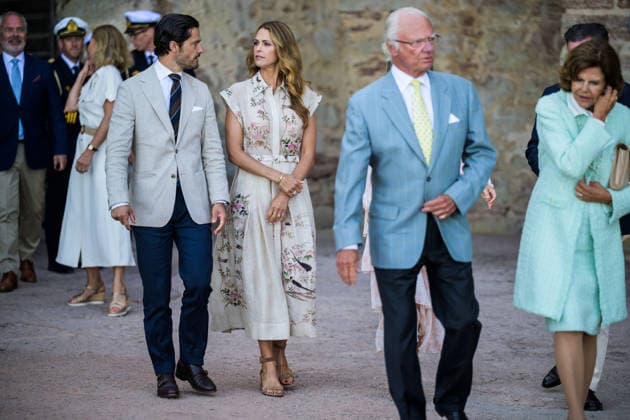 260714 Prins Carl Philip och prinsessan Madeleine under utdelningen av Victoriapriset den 14 juli 2026 i Borgholm. *** July 14, 2026: Prince Carl Philip and Princess Madeleine at the Victoria Prize award ceremony on July 14, 2026, in Borgholm  Copyright: SUVADxMRKONJIC 1079985956st
