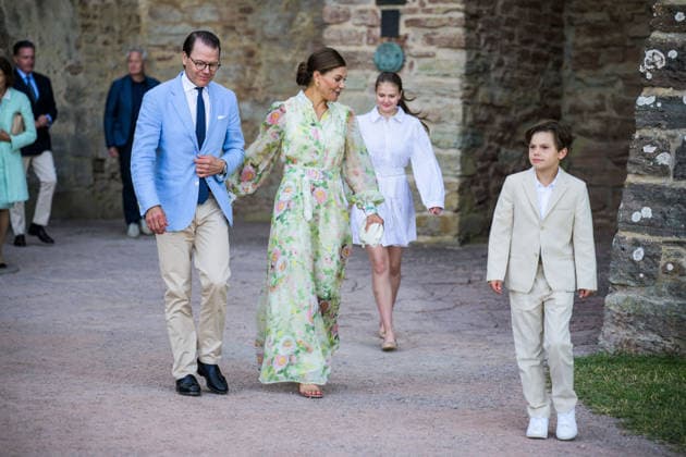 260714 Prins Daniel, kronprinsessan Victoria, prinsessan Estelle och prins Oscar under utdelningen av Victoriapriset den 14 juli 2026 i Borgholm. *** July 14, 2026: Prince Daniel, Crown Princess Victoria, Princess Estelle, and Prince Oscar at the Victoria Prize award ceremony on July 14, 2026, in Borgholm  Copyright: SUVADxMRKONJIC 1079986603st