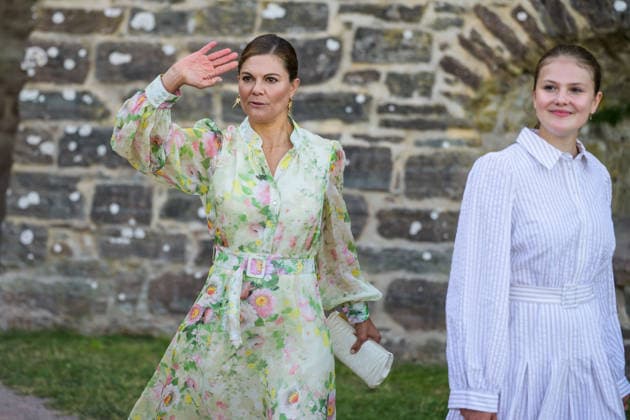 260714 Kronprinsessan Victoria och prinsessan Estelle under utdelningen av Victoriapriset den 14 juli 2026 i Borgholm. *** July 14, 2026: Crown Princess Victoria and Princess Estelle at the Victoria Prize award ceremony on July 14, 2026, in Borgholm  Copyright: SUVADxMRKONJIC 1079986623st