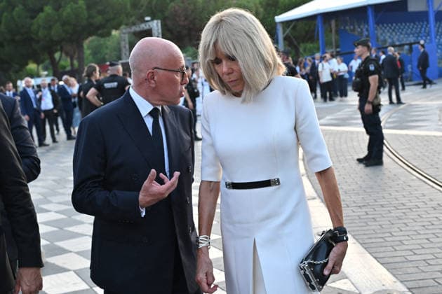 Eric Ciotti, mayor of Nice, and Brigitte Macron at the ceremony commemorating the tenth anniversary of the Nice attack on July 14, 2026. The July 14, 2016, attack in Nice was an Islamist-inspired terrorist mass killing, involving a truck ramming into the crowd, which took place 8 months after the attacks of November 13, 2015. It occurred on the evening of Bastille Day, on the Promenade des Anglais. The attack killed 86 people, injured 458,² and targeted adults, children, and infants alike.³ It ended when the terrorist was shot and killed by police. It is the deadliest attack in Nice’s history,4 and the second deadliest in France under the Fifth Republic. Bruno Bebert Bestimage Ceremony to commemorate the tenth anniversary of the Nice bombi  Copyright: xBrunoxBebertx xBestimagexBrunoxBebertx xBestimagex