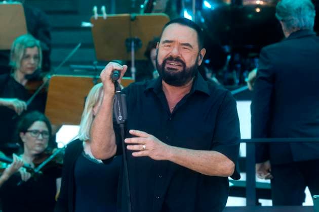 14.07.2026, Alphaville, Sänger Marian Gold, im Konzert live beim Classic open Air 2026, in Berlin, Gendarmenmarkt, Berlin Deutschland, Germany *** July 14, 2026, Alphaville, singer Marian Gold, live in concert at Classic Open Air 2026, in Berlin, Gendarmenmarkt, Berlin, Germany