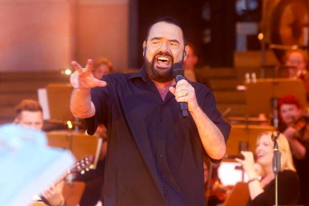 14.07.2026, Alphaville, Sänger Marian Gold, im Konzert live beim Classic open Air 2026, in Berlin, Gendarmenmarkt, Berlin Deutschland, Germany *** July 14, 2026, Alphaville, singer Marian Gold, live in concert at Classic Open Air 2026, in Berlin, Gendarmenmarkt, Berlin, Germany