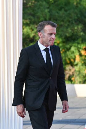 Pool Bestimage - Commemoration of tenth anniversary of the Nice bombing French President Emmanuel Macron attends the ceremony to commemorate the tenth anniversary of the Nice bombing on July 14, 2026, which killed 86 people and injured 458, targeting adults, children and infants, during the Islamist-inspired truck-ramming attack on the Promenade des Anglais, the deadliest in Nice s history and second deadliest in France under the Fifth Republic. Photo by Bruno Bebert Pool ABACAPRESS.COM Nice France  Copyright: xPool ABACAx