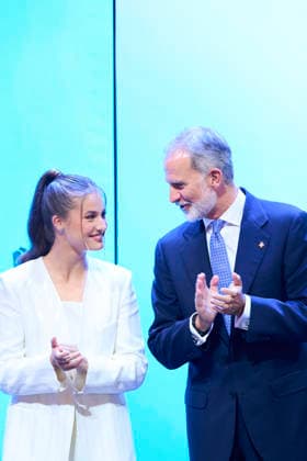 July 14, 2026, Barcelona, Cataluna, Spain: King Felipe VI of Spain, Crown Princess Leonor attends Princess of Girona awards ceremony at Gran Teatre del Liceu on July 14, 2026 in Barcelona, Spain Barcelona Spain  - ZUMAg15_ 20260714_zaf_g15_044 Copyright: xJackxAbuinx