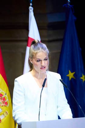 July 14, 2026, Barcelona, Cataluna, Spain: Crown Princess Leonor attends Princess of Girona awards ceremony at Gran Teatre del Liceu on July 14, 2026 in Barcelona, Spain Barcelona Spain - ZUMAg15_ 20260714_zaf_g15_069 Copyright: xJackxAbuinx
