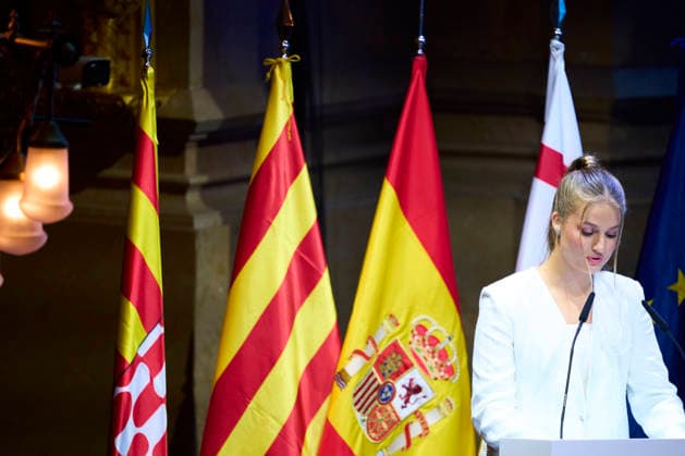 July 14, 2026, Barcelona, Cataluna, Spain: Crown Princess Leonor attends Princess of Girona awards ceremony at Gran Teatre del Liceu on July 14, 2026 in Barcelona, Spain Barcelona Spain  - ZUMAg15_ 20260714_zaf_g15_074 Copyright: xJackxAbuinx