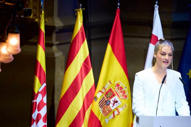 July 14, 2026, Barcelona, Cataluna, Spain: Crown Princess Leonor attends Princess of Girona awards ceremony at Gran Teatre del Liceu on July 14, 2026 in Barcelona, Spain Barcelona Spain  - ZUMAg15_ 20260714_zaf_g15_089 Copyright: xJackxAbuinx