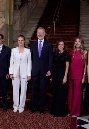 July 14, 2026, Barcelona, Barcelona, Spain: CROWN PRINCESS LEONOR of Spain, KING FELIPE VI of Spain, QUEEN LETIZIA of Spain and PRINCESS SOFIA of Spain attend the Ã¢â‚¬ËœPrincesa De GironaÃ¢â‚¬â ¢ Foundation Awards Barcelona Spain - ZUMAc260 20260714_zep_c260_006 Copyright: xMikexChicorrox