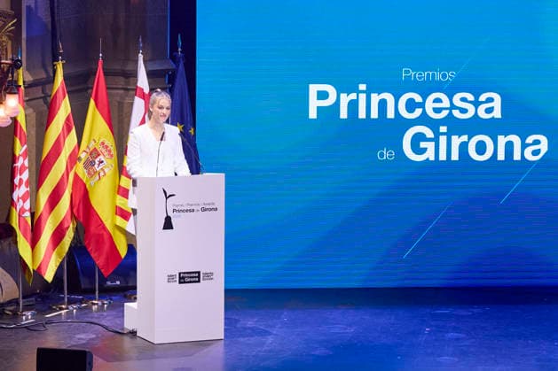 July 14, 2026, Barcelona, Barcelona, Spain: CROWN PRINCESS LEONOR attends the Ã¢â‚¬ËœPrincesa De GironaÃ¢â‚¬â ¢ Foundation Awards Barcelona Spain  - ZUMAc260 20260714_zep_c260_016 Copyright: xMikexChicorrox