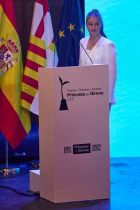 July 14, 2026, Barcelona, Barcelona, Spain: CROWN PRINCESS LEONOR attends the Ã¢â‚¬ËœPrincesa De GironaÃ¢â‚¬â ¢ Foundation Awards Barcelona Spain - ZUMAc260 20260714_zep_c260_007 Copyright: xMikexChicorrox