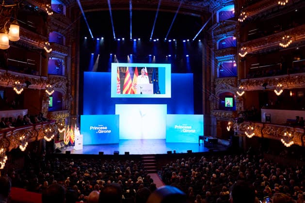July 14, 2026, Barcelona, Barcelona, Spain: CROWN PRINCESS LEONOR attends the Ã¢â‚¬ËœPrincesa De GironaÃ¢â‚¬â ¢ Foundation Awards Barcelona Spain  - ZUMAc260 20260714_zep_c260_024 Copyright: xMikexChicorrox