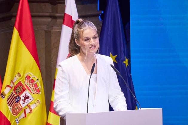 July 14, 2026, Barcelona, Barcelona, Spain: CROWN PRINCESS LEONOR attends the Ã¢â‚¬ËœPrincesa De GironaÃ¢â‚¬â ¢ Foundation Awards Barcelona Spain - ZUMAc260 20260714_zep_c260_025 Copyright: xMikexChicorrox
