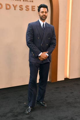 NEW YORK, NY - JULY 14: Hasan Minhaj at the Premiere of The Odyssey on July 14, 2026 at AMC Lincoln Square in New York City. Copyright: xmpi099 MediaPunchx