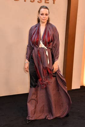 NEW YORK, NY - JULY 14: Samantha Morton at the Premiere of The Odyssey on July 14, 2026 at AMC Lincoln Square in New York City. Copyright: xmpi099 MediaPunchx