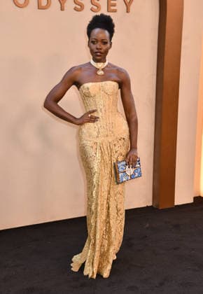 NEW YORK, NY - JULY 14: Lupita Nyong™o at the Premiere of The Odyssey on July 14, 2026 at AMC Lincoln Square in New York City. Copyright: xmpi099 MediaPunchx