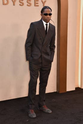 NEW YORK, NY - JULY 14: Travis Scott at the Premiere of The Odyssey on July 14, 2026 at AMC Lincoln Square in New York City. Copyright: xmpi099 MediaPunchx