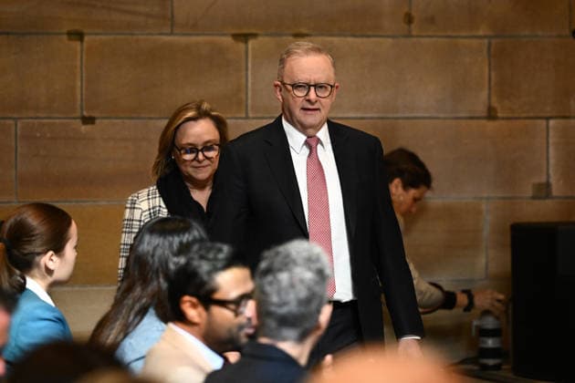 ANTHONY ALBANESE AI SPEECH, Australian Prime Minister Anthony Albanese arrives to deliver a speech titled AI in Australia™s Interests at The University of Sydney, Wednesday, July 15, 2026. ( NO ARCHIVING SYDNEY NEW SOUTH WALES AUSTRALIA  Copyright: xDANxHIMBRECHTSx 20260715165769579422