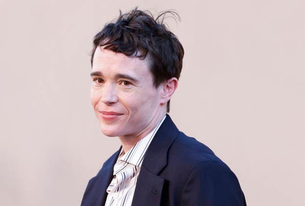 Elliot Page arrives on the red carpet when Universal Pictures and Syncopy present the New York Premiere of The Odyssey at AMC Lincoln Square Theater on Tuesday, July 14, 2026 in New York City.  NYP20260714277 JOHNxANGELILLO