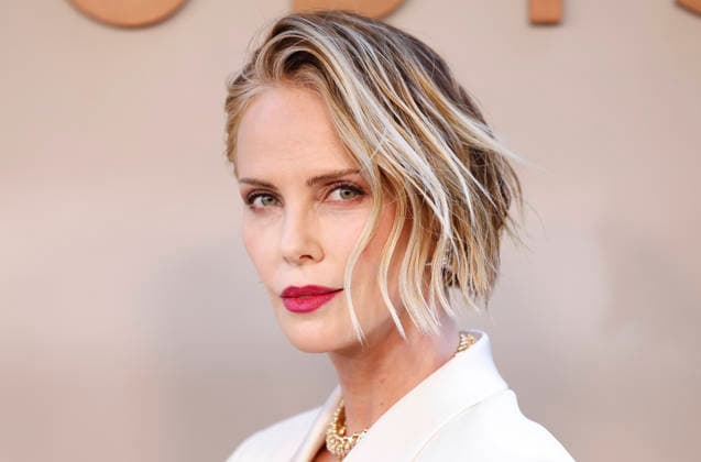 Charlize Theron arrives on the red carpet when Universal Pictures and Syncopy present the New York Premiere of The Odyssey at AMC Lincoln Square Theater on Tuesday, July 14, 2026 in New York City.  NYP20260714248 JOHNxANGELILLO