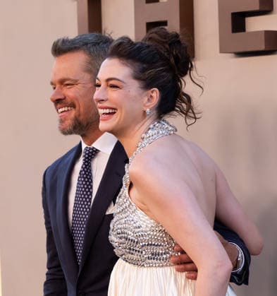 NY Premiere of The Odyssey Featuring: Matt Damon, Anne Hathaway Where: New York, New York, United States When: 15 Jul 2026 Credit: Janet Mayer INSTARimages.com EDITORIAL USE ONLY. NOT FOR USE BY NEWSPAPERS BASED IN THE UK. Copyright: xx instar55851410