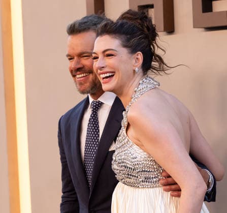 NY Premiere of The Odyssey Featuring: Matt Damon, Anne Hathaway Where: New York, New York, United States When: 15 Jul 2026 Credit: Janet Mayer INSTARimages.com EDITORIAL USE ONLY. NOT FOR USE BY NEWSPAPERS BASED IN THE UK. Copyright: xx instar55851411