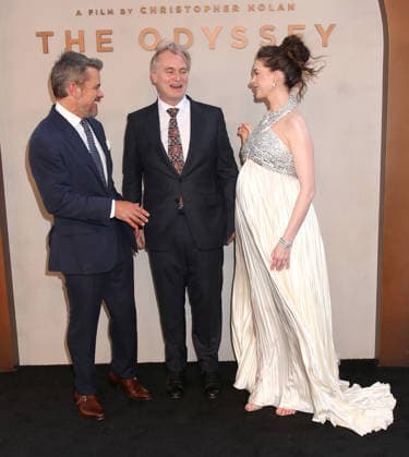 The Odyssey New York Premiere Matt Damon, Christopher Nolan and Anne Hathaway attending The Odyssey New York Premiere held at the AMC Lincoln Square on July 14, 2026 in New York City, NY New York City AMC Lincoln Square NY USA Copyright: xStevenxBergman AFF-USA.COMx