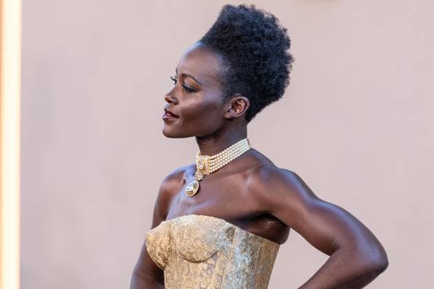 July 14, 2026, Bronx, New York, USA: Lupita Nyong o wearing dress by Nicholas Oakwell Couture and jewelry by Sabyasachi attends premiere of The Odyssey at AMC Lincoln Square in New York, NY on July 14, 2026. Bronx USA - ZUMAr339 20260714_znp_r339_017 Copyright: xLevxRadinx