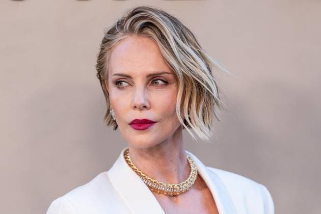 July 14, 2026, Bronx, New York, USA: Charlize Theron wearing dress by Dior and jewelry by Tiffany attends premiere of The Odyssey at AMC Lincoln Square in New York, NY on July 14, 2026. Bronx USA - ZUMAr339 20260714_znp_r339_058 Copyright: xLevxRadinx