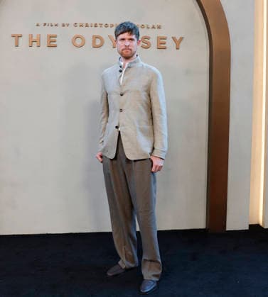 James Blake arrives on the red carpet when Universal Pictures and Syncopy present the New York Premiere of The Odyssey at AMC Lincoln Square Theater on Tuesday, July 14, 2026 in New York City.  NYP20260714229 JOHNxANGELILLO