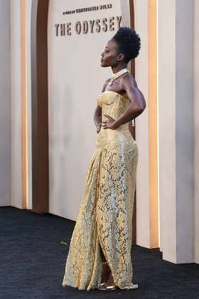 Lupita Nyong o at arrivals for THE ODYSSEY Premiere, AMC Lincoln Square 13, New York, NY, July 14, 2026. Photo By: Kristin Callahan Everett Collection THE ODYSSEY Premiere PUBLICATIONXNOTxINxCANxCHNxFRAxITAxJPNxNORxPOLxRUSxESPxUKxUSA