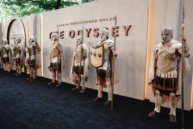 The Odyssey Premiere at arrivals for THE ODYSSEY Premiere, AMC Lincoln Square 13, New York, NY, July 14, 2026. Photo By: Kristin Callahan Everett Collection THE ODYSSEY Premiere PUBLICATIONXNOTxINxCANxCHNxFRAxITAxJPNxNORxPOLxRUSxESPxUKxUSA