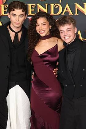 LOS ANGELES, CALIFORNIA - JULY 14: Ryan McEwen, Kiara Romero, and Dayton Paradis at the premiere of The Disney Channel s Descendants: Wicked Wonderland at Academy Museum of Motion Pictures on July 14, 2026 in Los Angeles, California. Credit: USA  - ZUMAa123 20260714_zaa_a123_189 Copyright: xAdMediax